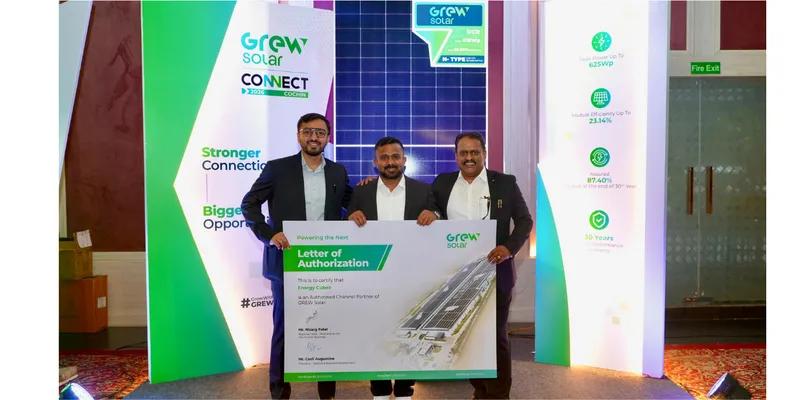 GREW Solar Partners with Energy Cubez to Expand Distribution in Kerala